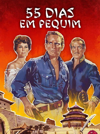 Poster de 55 Dias em Pequim