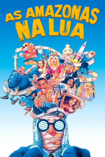 Poster de As Amazonas na Lua