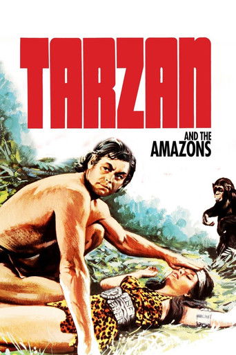 Poster de Tarzan e as Amazonas