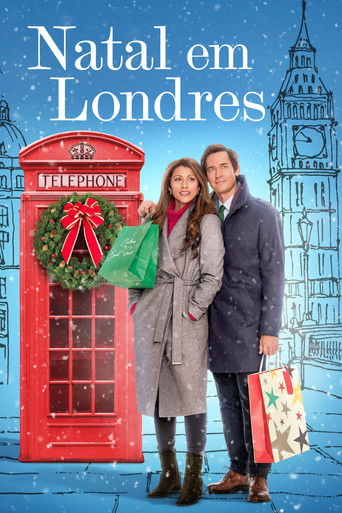 Poster de Natal em Londres