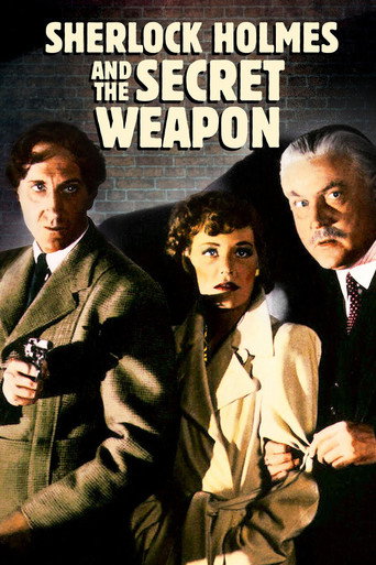 Poster de Sherlock Holmes e a Arma Secreta