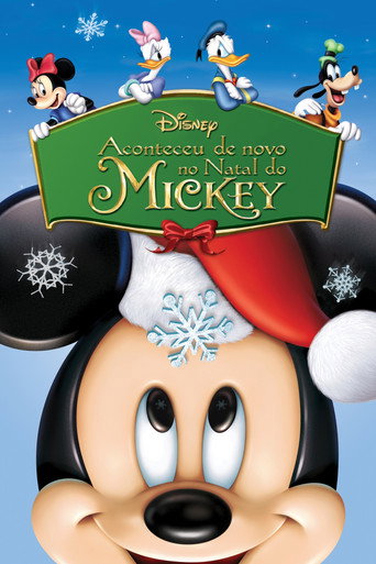 Poster de Aconteceu de Novo no Natal do Mickey