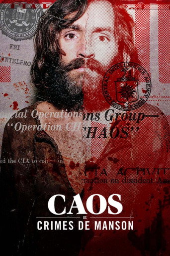 Poster de Caos: Os Crimes de Manson