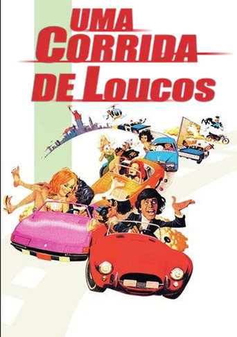 Poster de Uma Corrida de Loucos