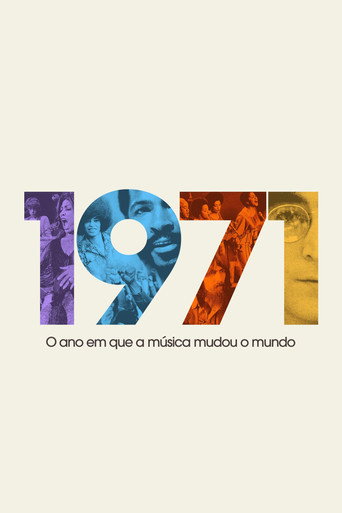 Poster de 1971: O Ano em Que a Música Mudou o Mundo