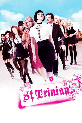Poster de Escola para Garotas Bonitas e Piradas
