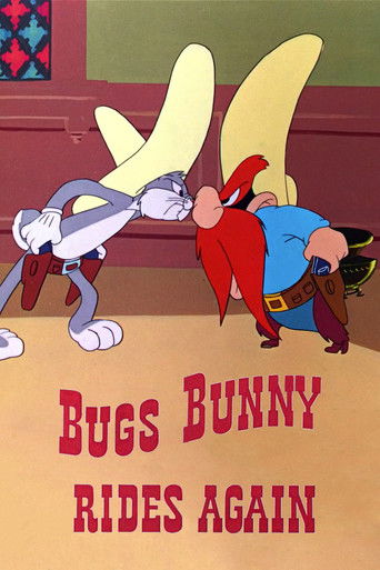 Poster de Bugs Bunny Rides Again