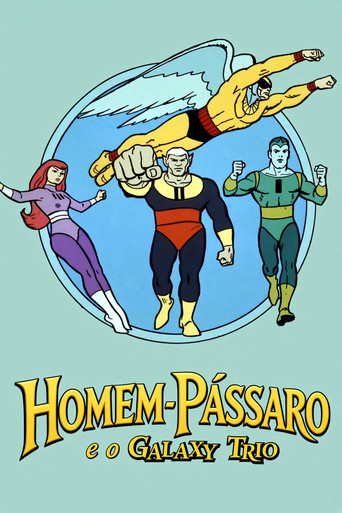 Poster de Homem-Pássaro e o Galaxy Trio