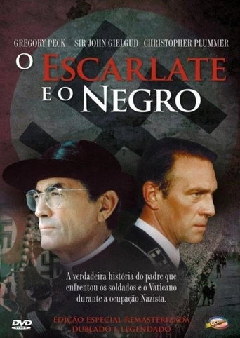 Poster de O Escarlate e o Negro