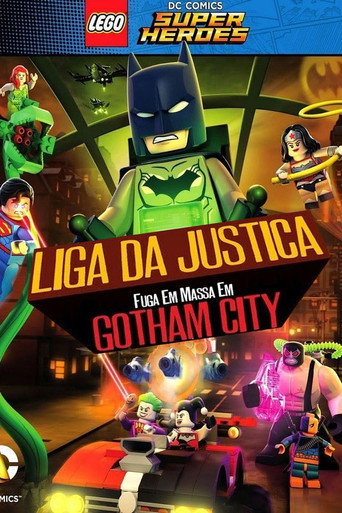 Poster de LEGO Super Heroes: DC Liga da Justiça - Revolta em Gotham