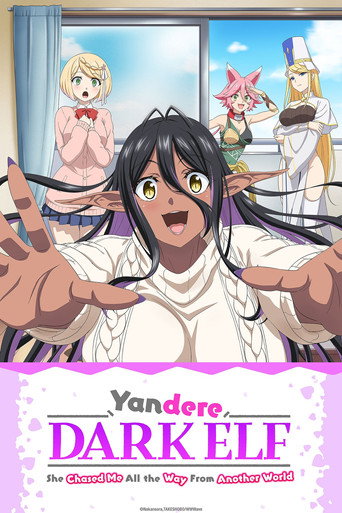 Poster de Chotto dake Ai ga Omoi Dark Elf ga Isekai kara Oikakete Kita