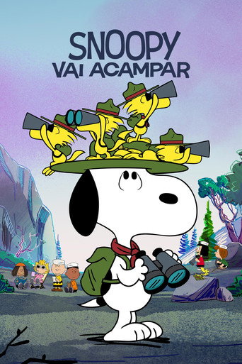 Poster de Snoopy Vai Acampar