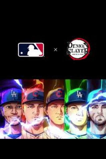 Poster de MLB x Demon Slayer