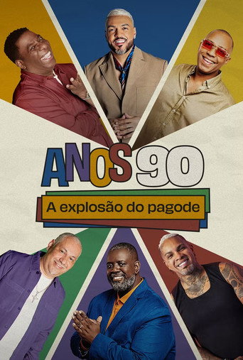Poster de Anos 90: A Explosão do Pagode