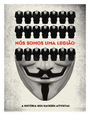 Poster de Nós Somos Uma Legião: A História dos Hackers Ativistas