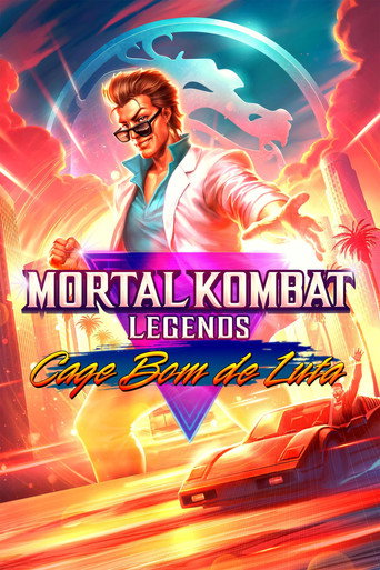 Poster de Mortal Kombat Legends: Cage Bom de Luta