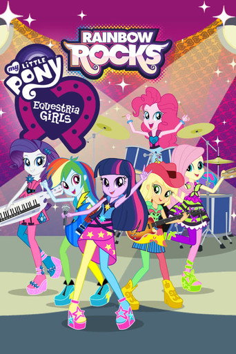 Poster de My Little Pony, Equestria Girls: Rainbow Rocks