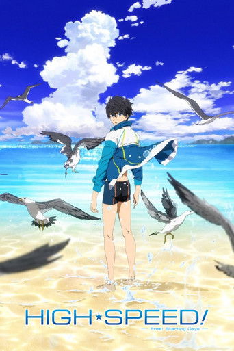 Poster de High Speed!: Free! Starting Days