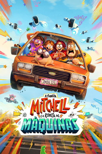 Poster de A Família Mitchell e a Revolta das Máquinas