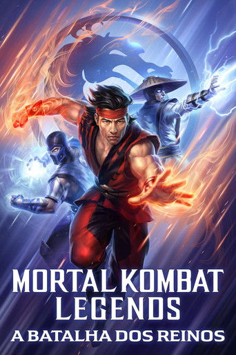 Poster de Mortal Kombat Legends: A Batalha dos Reinos