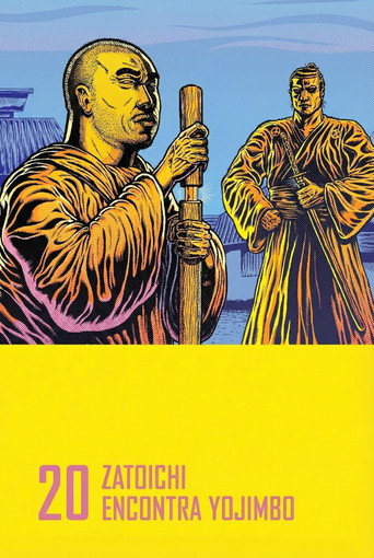 Poster de Zatoichi Encontra Yojimbo