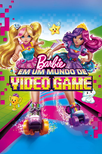 Poster de Barbie Em Um Mundo de Video Game