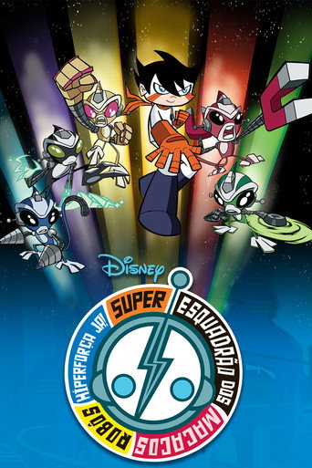 Poster de Super Esquadrão dos Macacos Robôs Hiperforça Já!