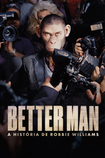 Poster de Better Man - A História de Robbie Williams