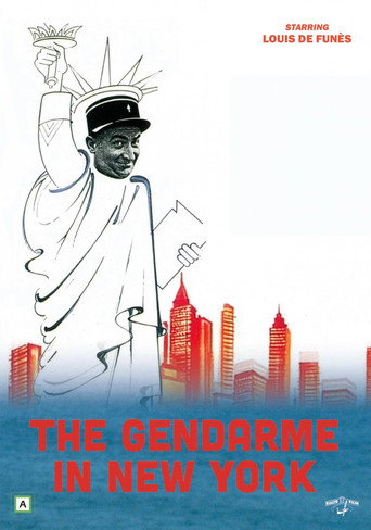 Poster de As Loucas Aventuras de um Gendarme em Nova York
