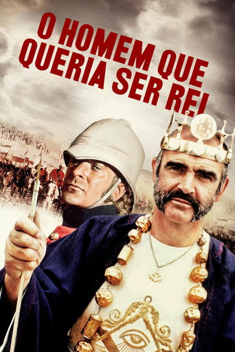 Poster de O Homem Que Queria Ser Rei