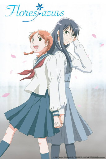 Poster de Flores Azuis