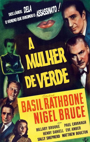 Poster de A Mulher de Verde