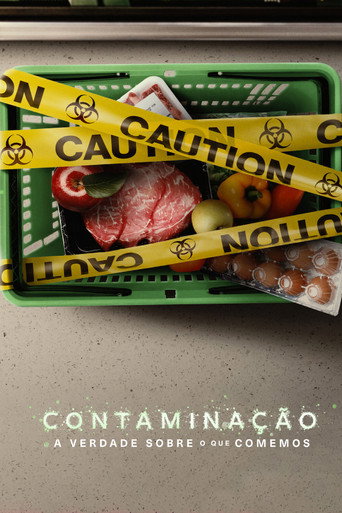 Poster de Contaminação: A Verdade Sobre o que Comemos