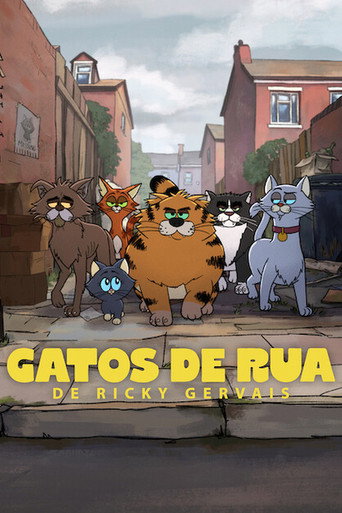 Poster de Gatos de Rua, de Ricky Gervais