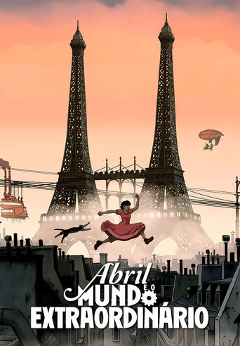 Poster de Abril e o Mundo Extraordinário