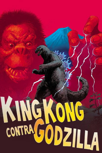 Poster de King Kong Contra Godzilla